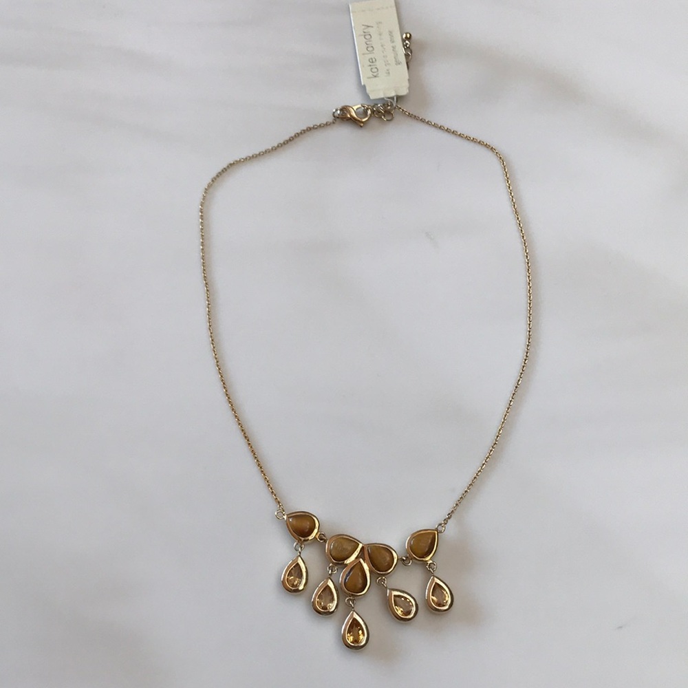 NWT Kate Landry stone necklace